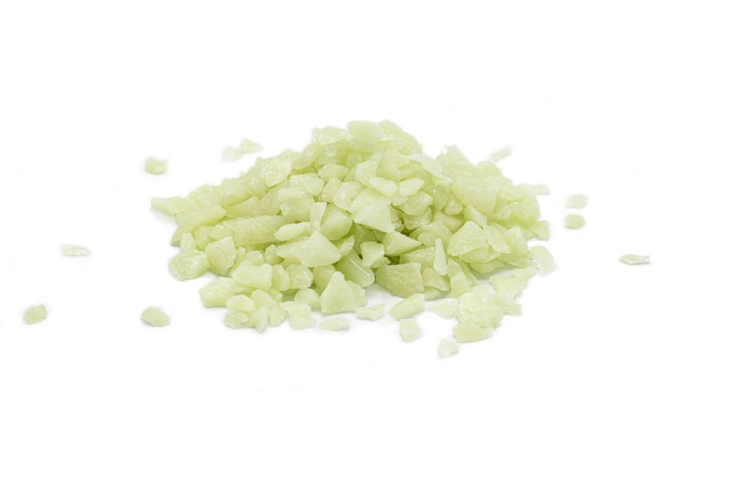 Glow stones 4–8 mm, green, in daylight